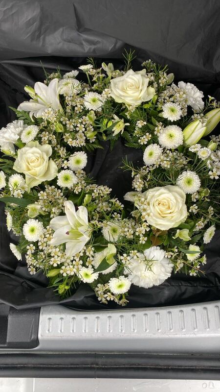 Flowers delivered to customer
