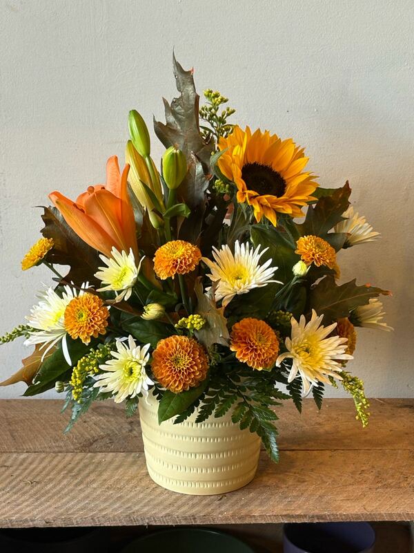 Flowers delivered to customer