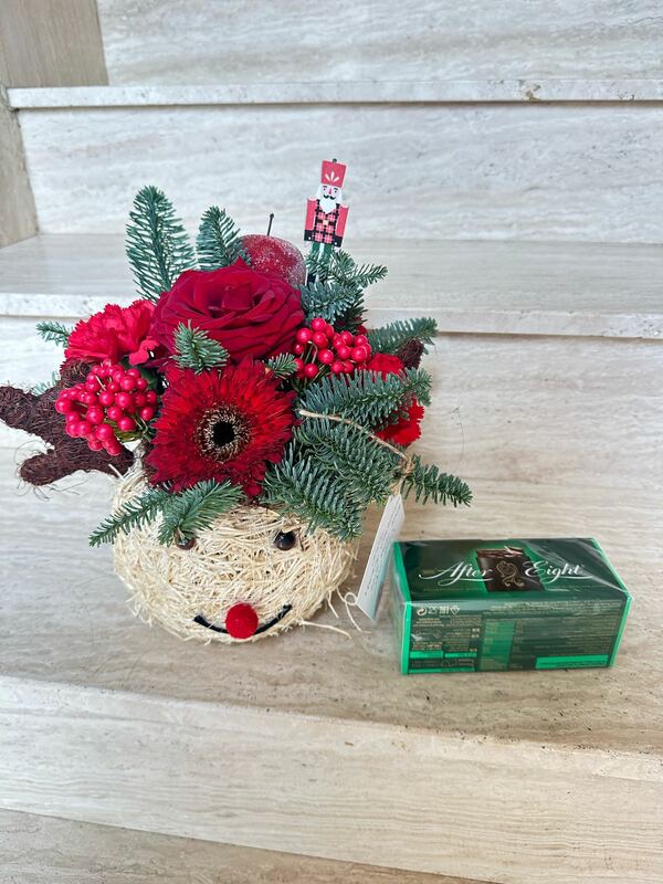 Flowers delivered to customer