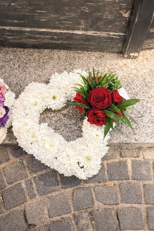 Flowers delivered to customer