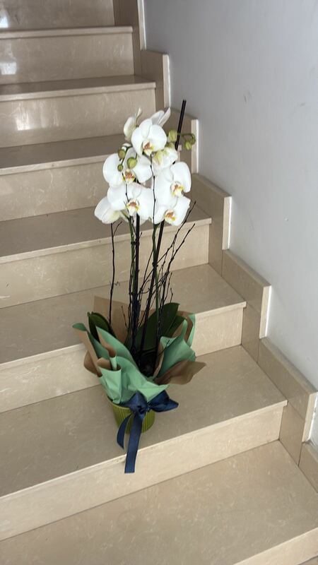 Flowers delivered to customer