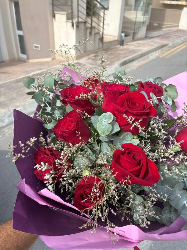 Flowers delivered to customer