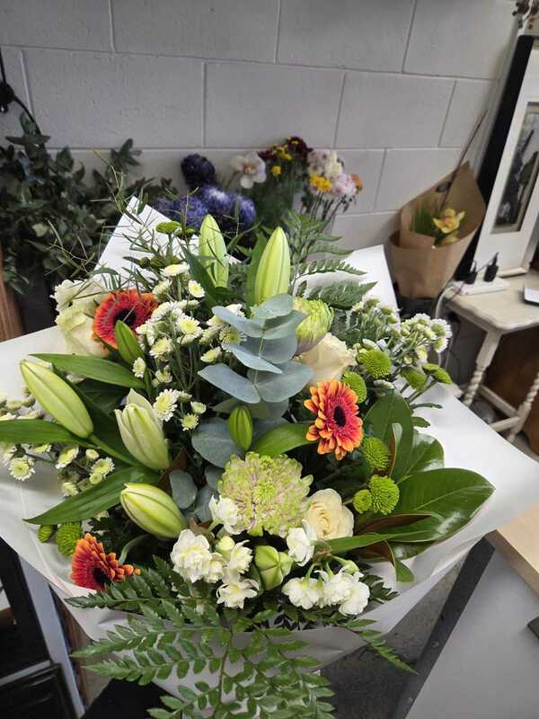 Flowers delivered to customer