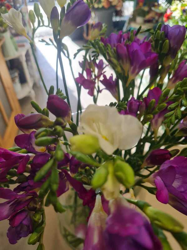 Flowers delivered to customer