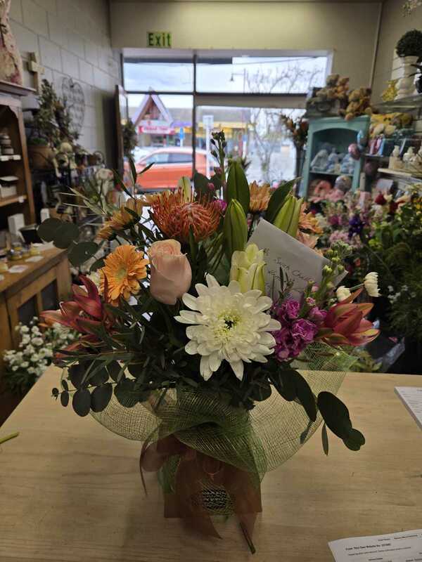 Flowers delivered to customer