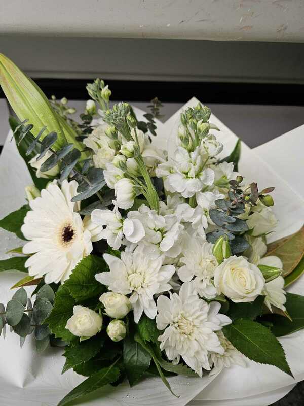 Flowers delivered to customer