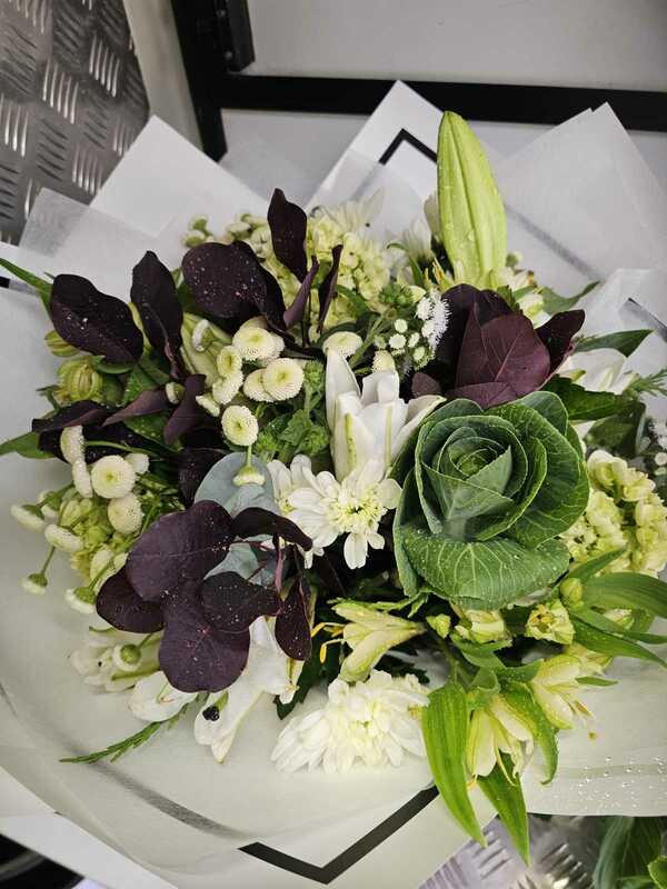 Flowers delivered to customer