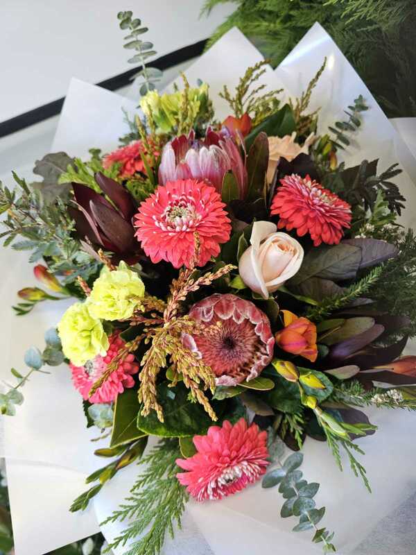 Flowers delivered to customer