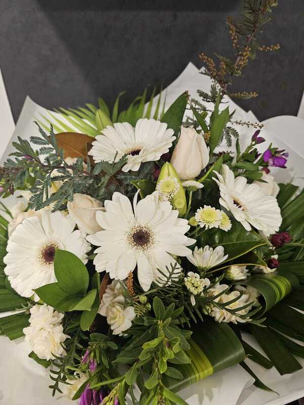 Flowers delivered to customer