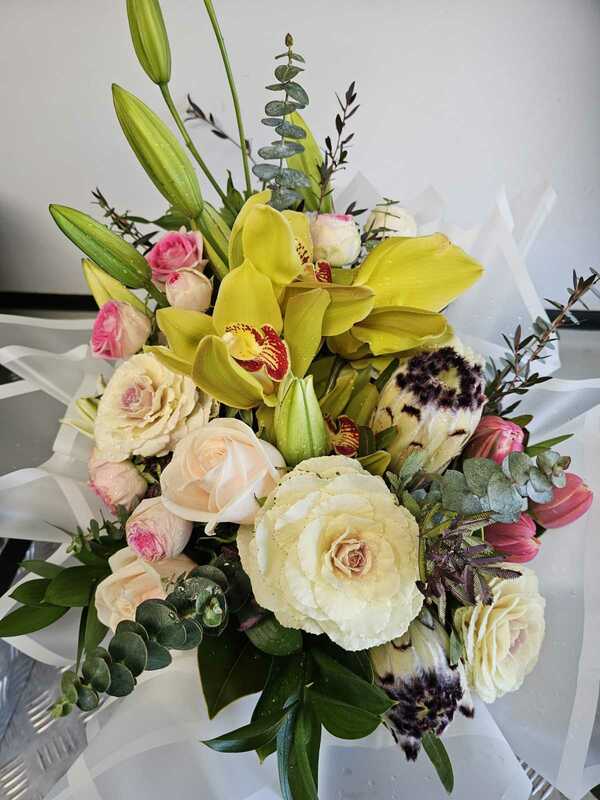 Flowers delivered to customer