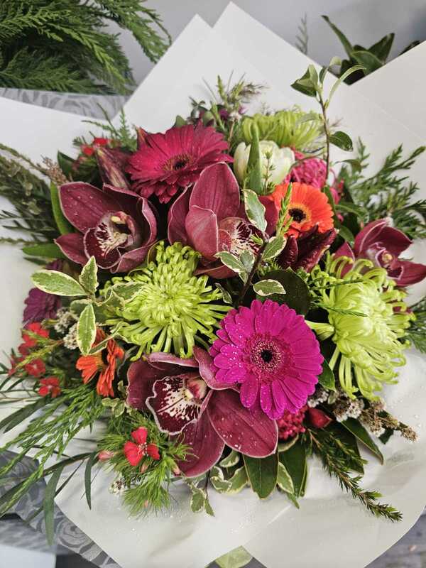 Flowers delivered to customer