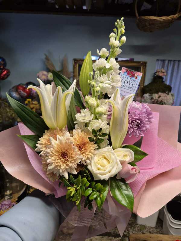 Flowers delivered to customer