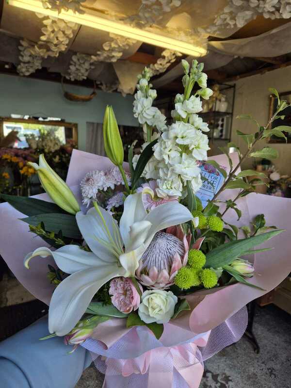 Flowers delivered to customer