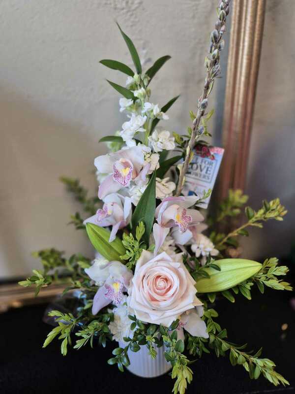 Flowers delivered to customer