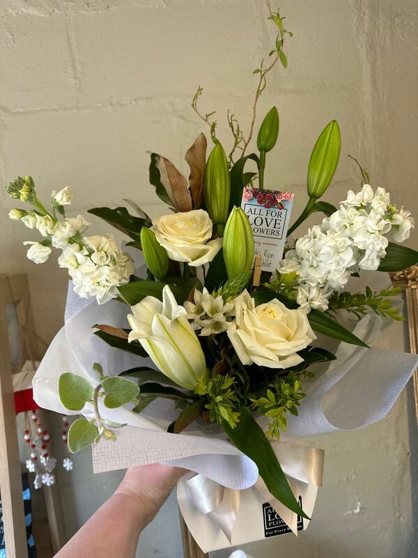 Flowers delivered to customer