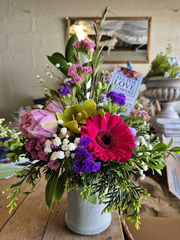 Flowers delivered to customer