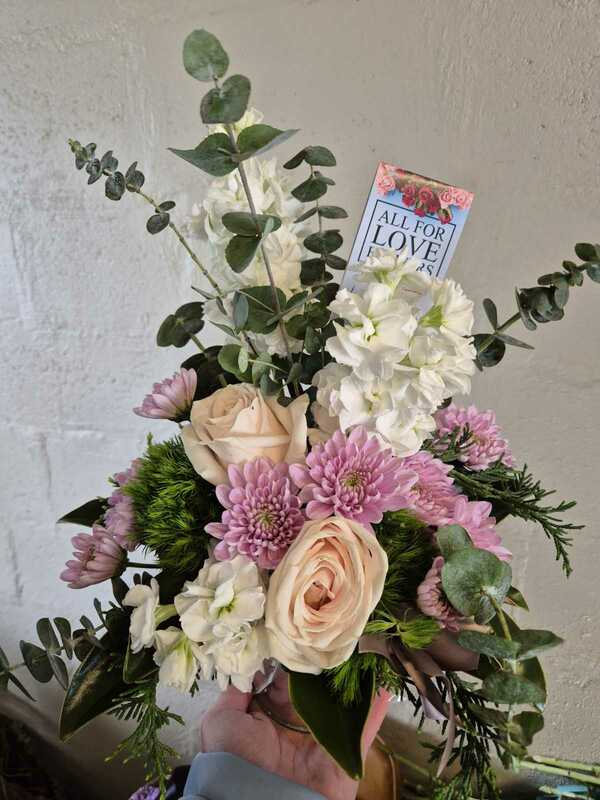Flowers delivered to customer