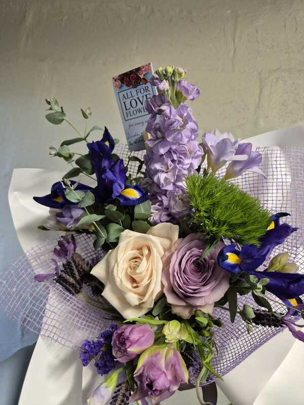 Flowers delivered to customer