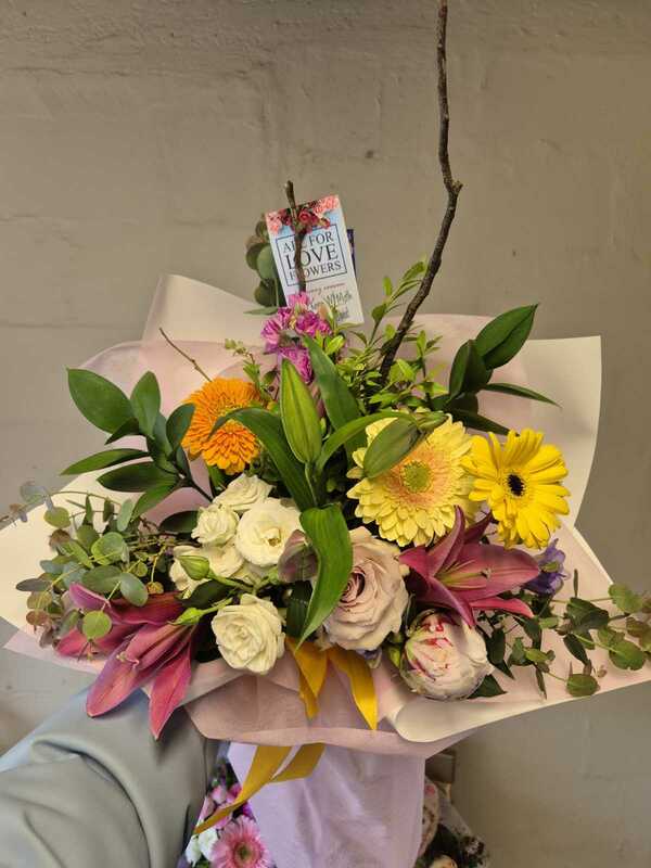 Flowers delivered to customer