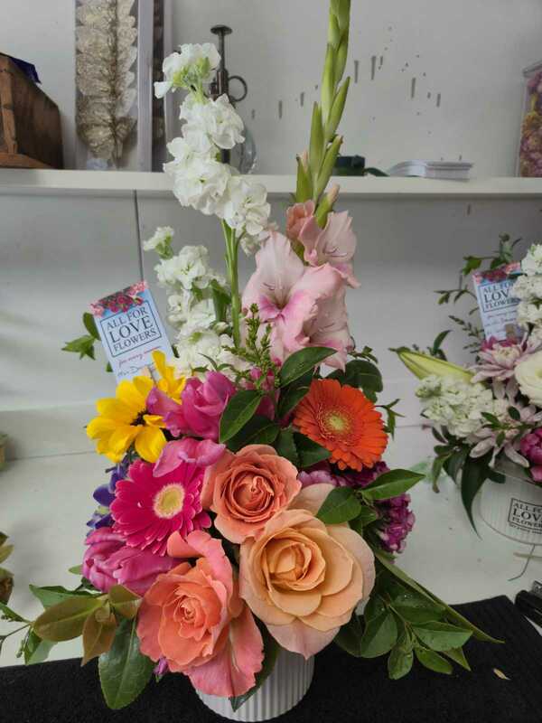 Flowers delivered to customer