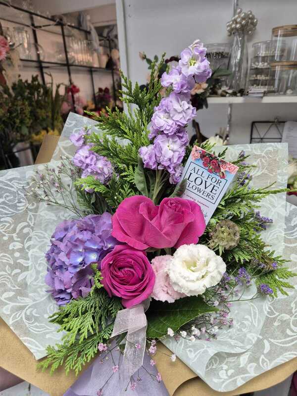 Flowers delivered to customer