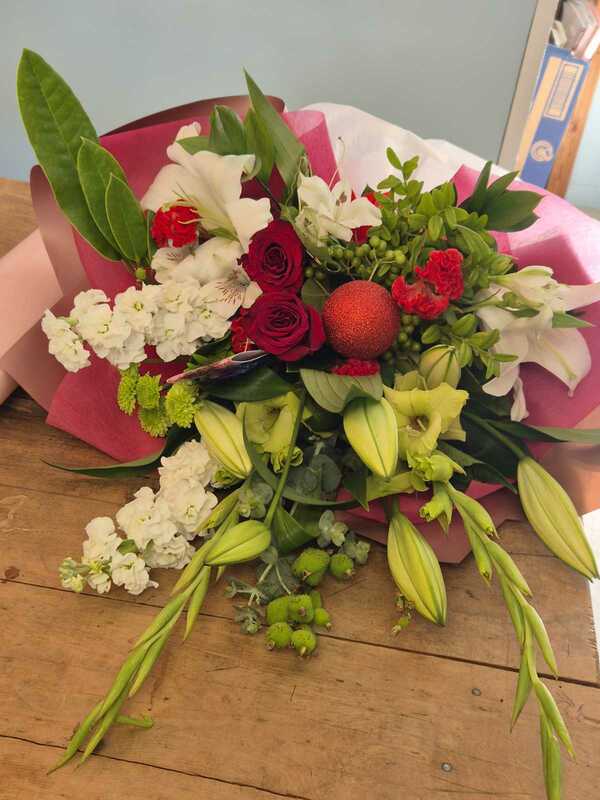 Flowers delivered to customer