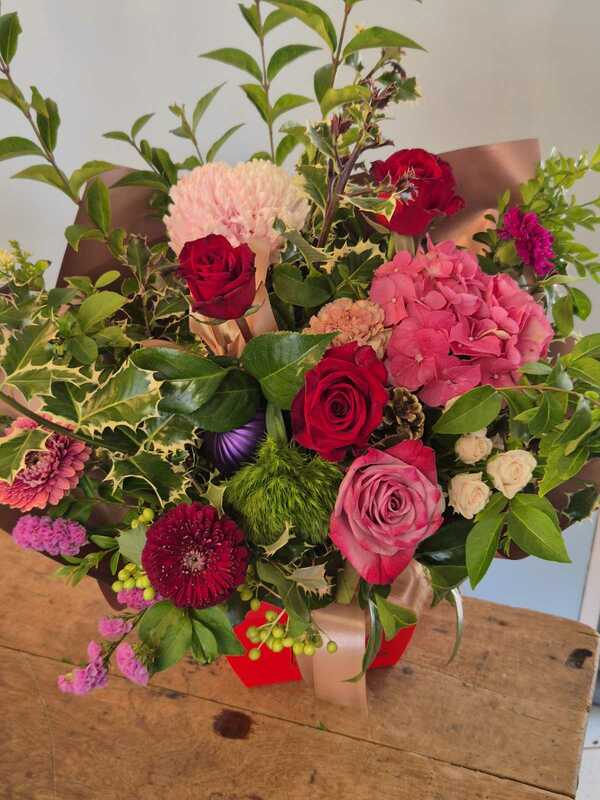 Flowers delivered to customer