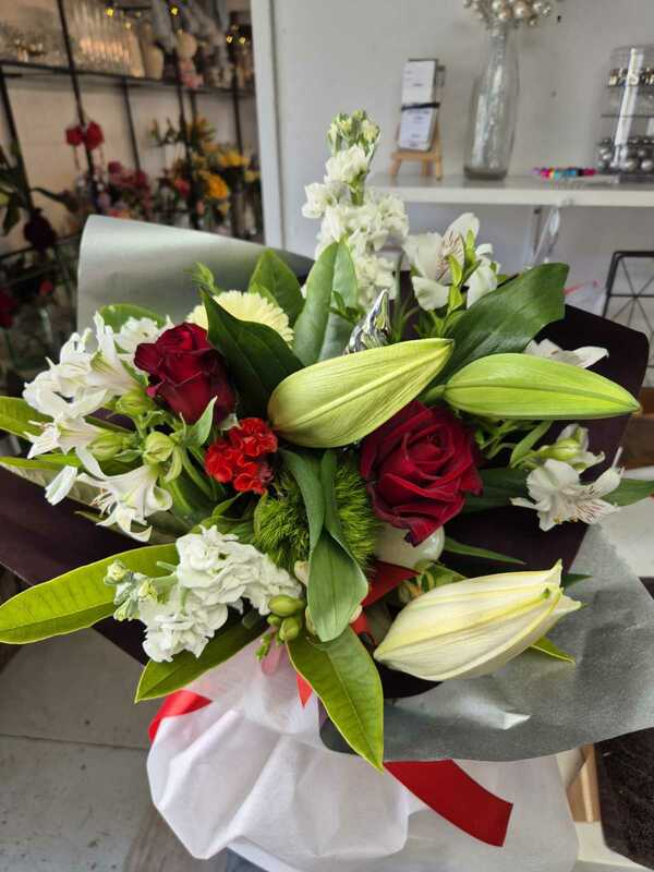 Flowers delivered to customer