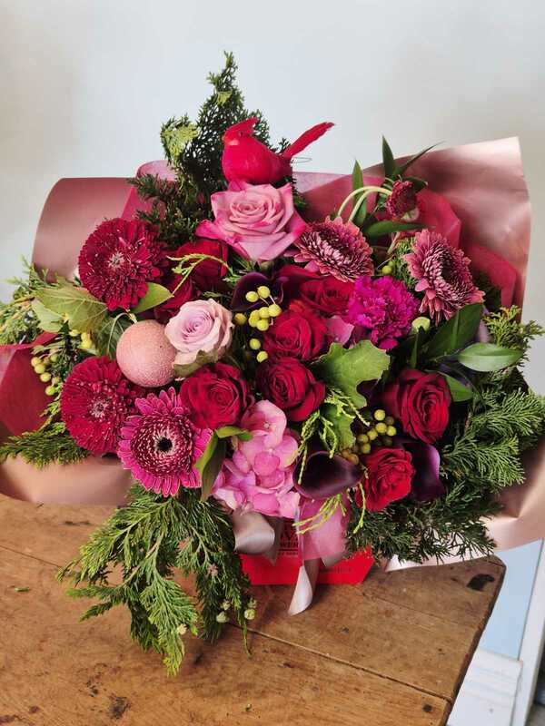 Flowers delivered to customer