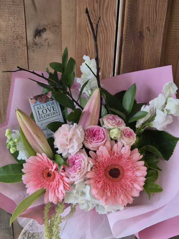 Flowers delivered to customer