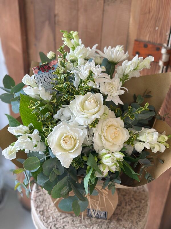 Flowers delivered to customer