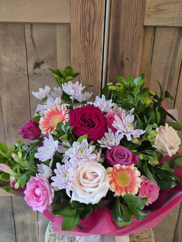 Flowers delivered to customer