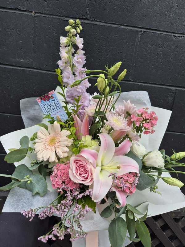 Flowers delivered to customer