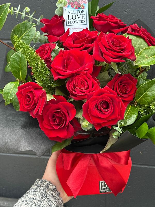 Flowers delivered to customer