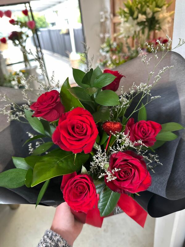 Flowers delivered to customer