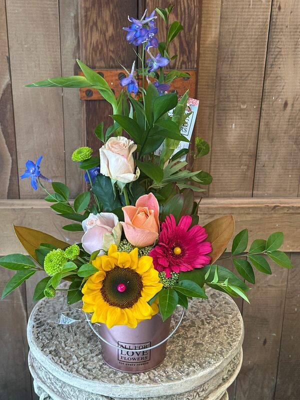 Flowers delivered to customer
