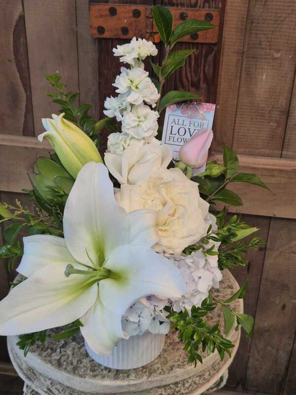 Flowers delivered to customer