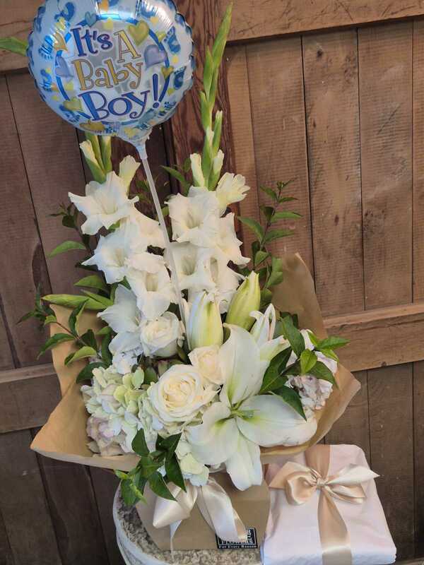 Flowers delivered to customer