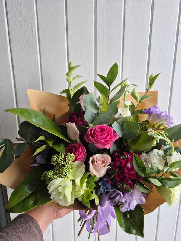 Flowers delivered to customer