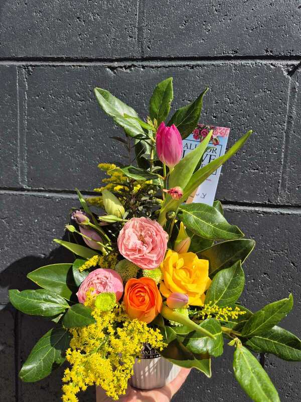 Flowers delivered to customer