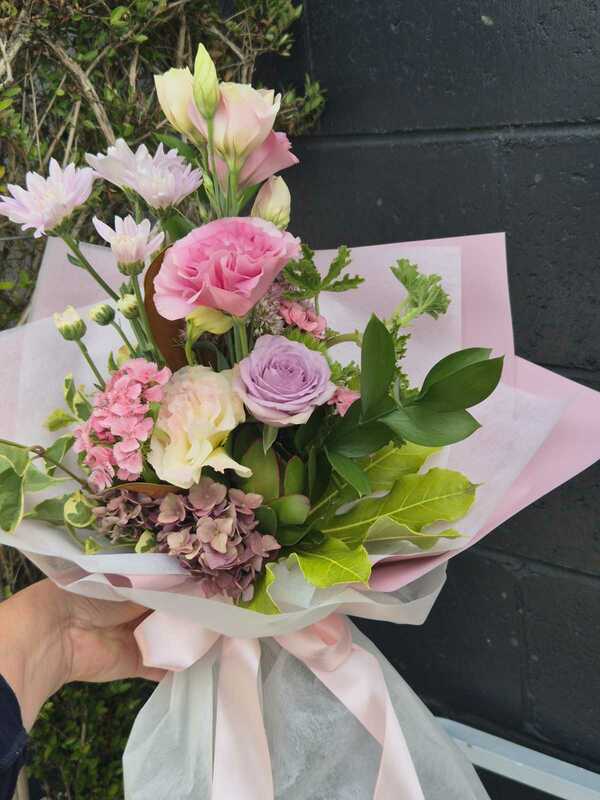 Flowers delivered to customer