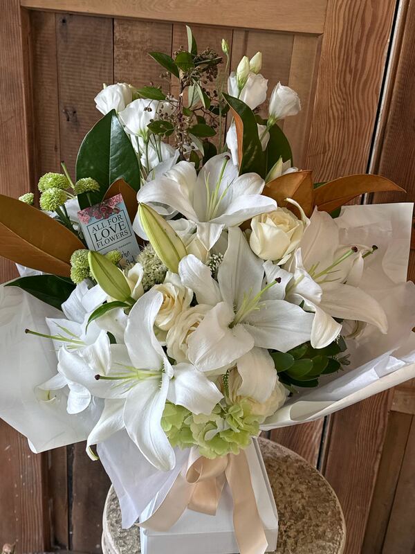 Flowers delivered to customer