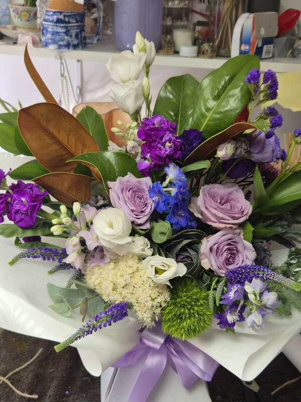 Flowers delivered to customer