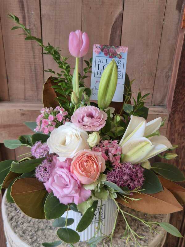 Flowers delivered to customer