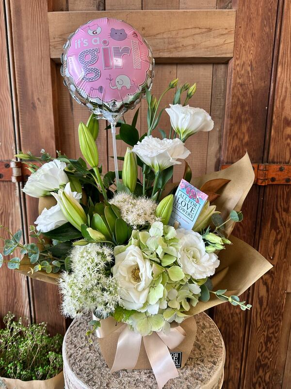 Flowers delivered to customer