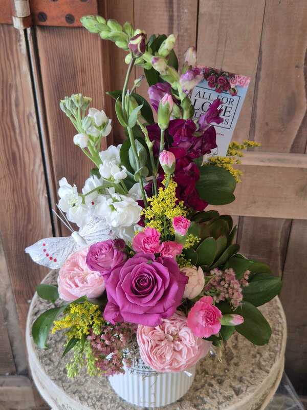 Flowers delivered to customer