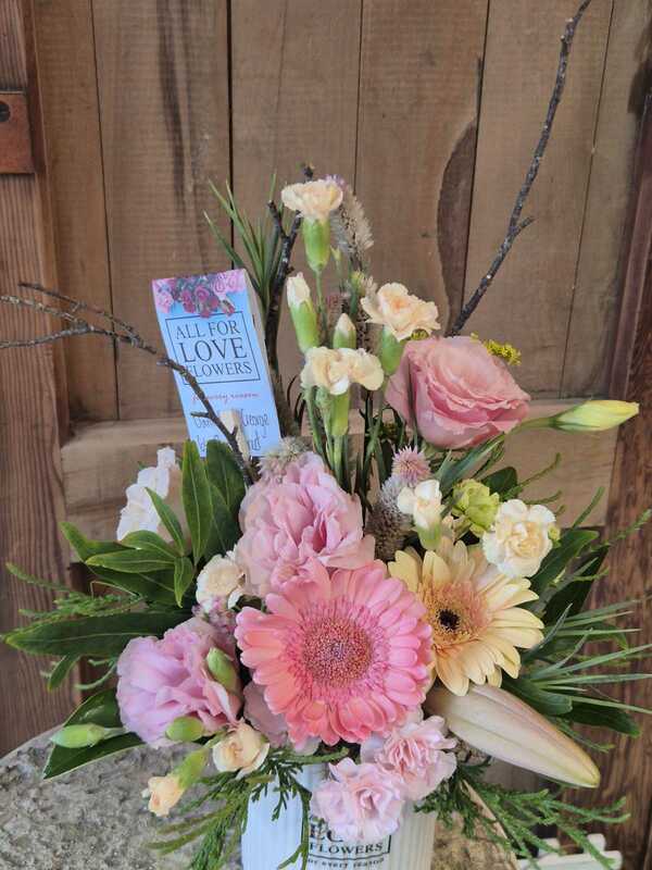 Flowers delivered to customer