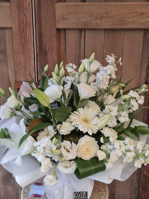 Flowers delivered to customer