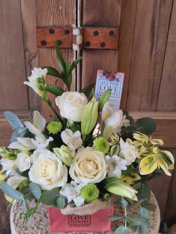 Flowers delivered to customer