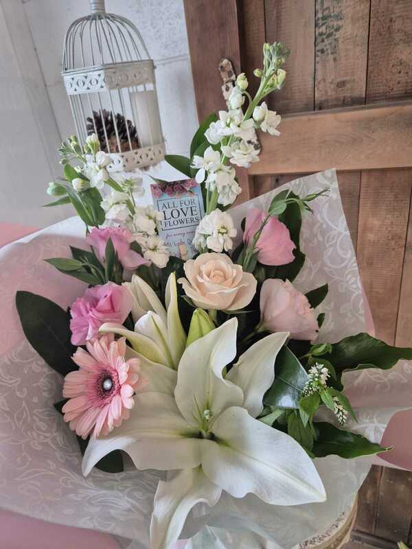 Flowers delivered to customer